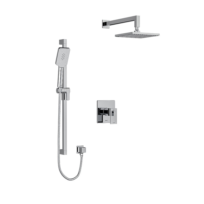 Riobel Kubik 2-Way System With Hand Shower And Shower Head