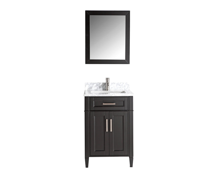 Sydney 24" Single Sink Bathroom Vanity Set with Sink and Mirror