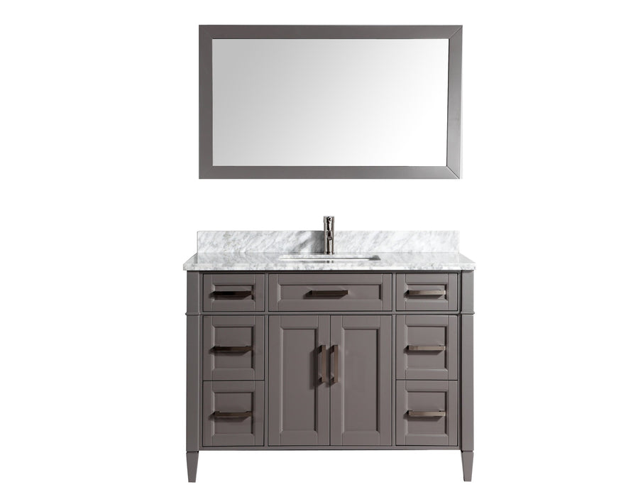 Sydney 48" Single Sink Bathroom Vanity Set with Sink and Mirror