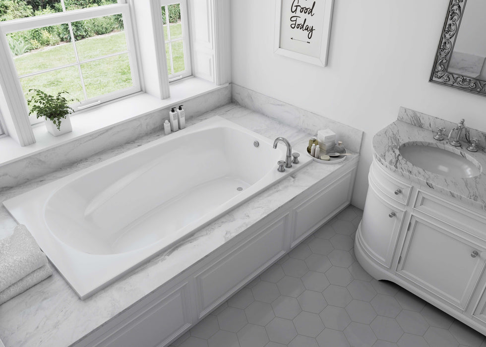 Mirolin Hudson 6 72" x 42" Drop-In Bathtub