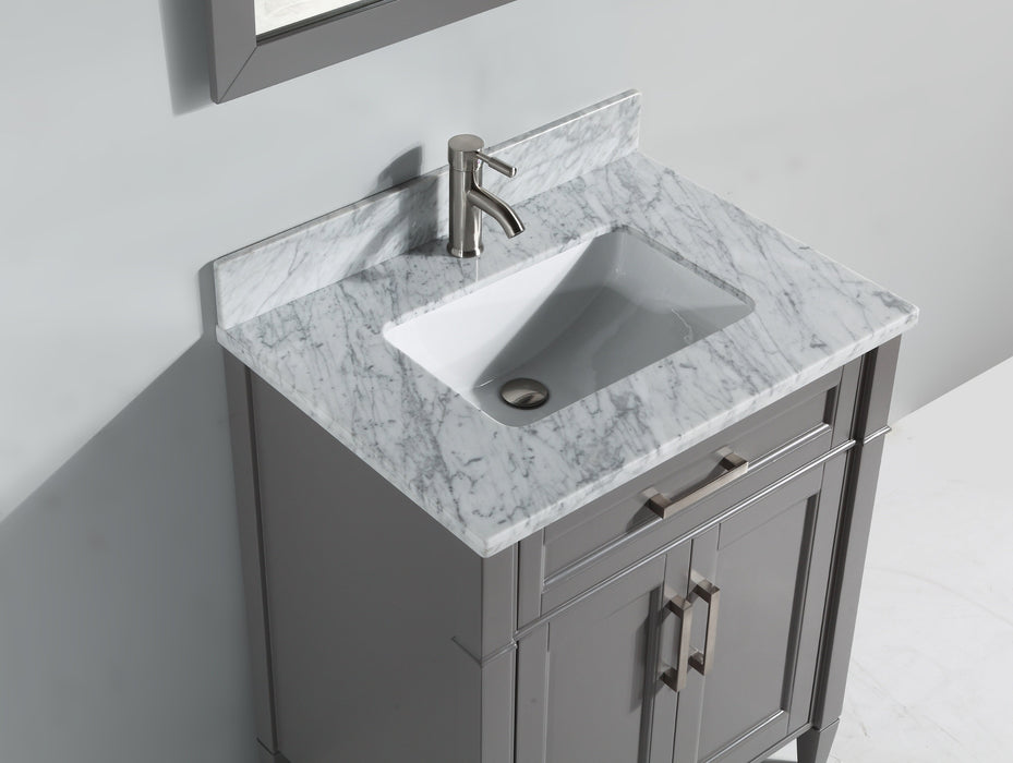 Sydney 24" Single Sink Bathroom Vanity Set with Sink and Mirror