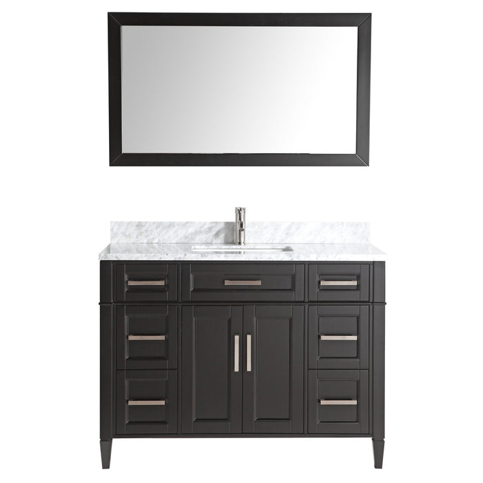 Sydney 60" Single Sink Bathroom Vanity Set with Sink and Mirror