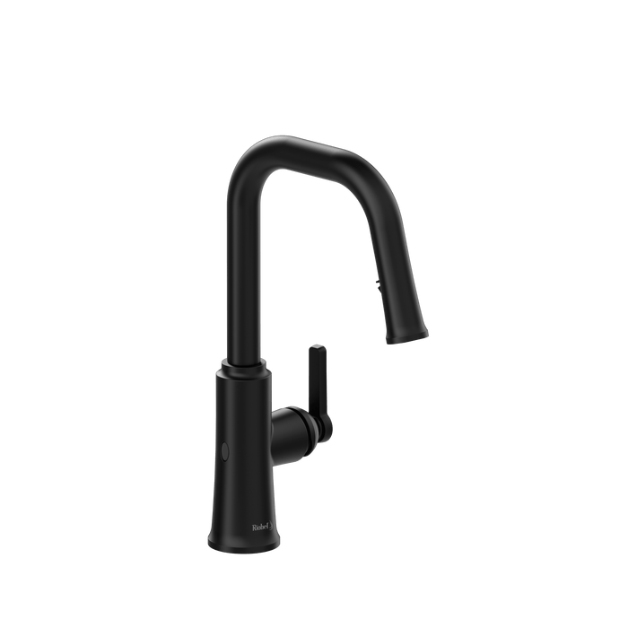 Trattoria Square Touchless Kitchen Faucet with 2 Jet Spray