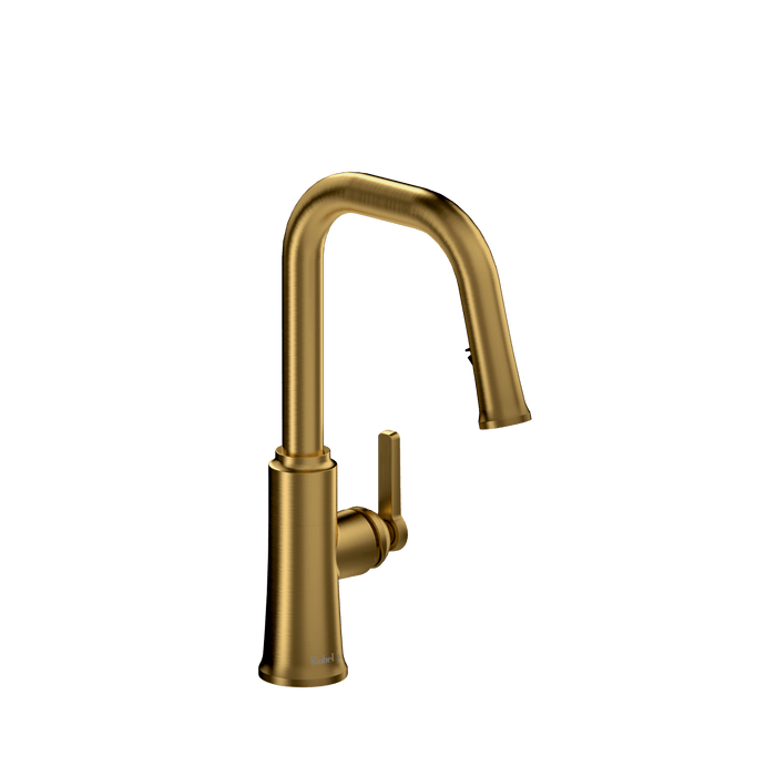 Trattoria Square Kitchen Faucet with 2 Jet Spray